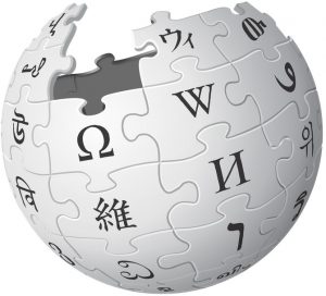 Duncan Hull: Wikipedia logo by Anomie. flickr CC BY 2.0