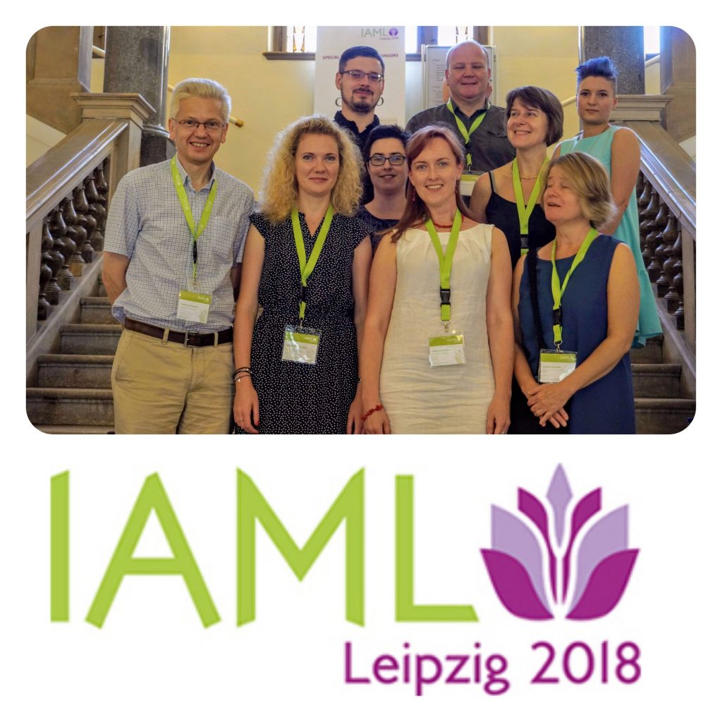IAML 2018 Lipsk delegaci z polskich bibliotek