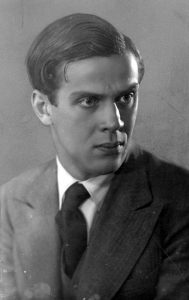 Józef Łobodowski w młodości, zdjęcie półpostaci