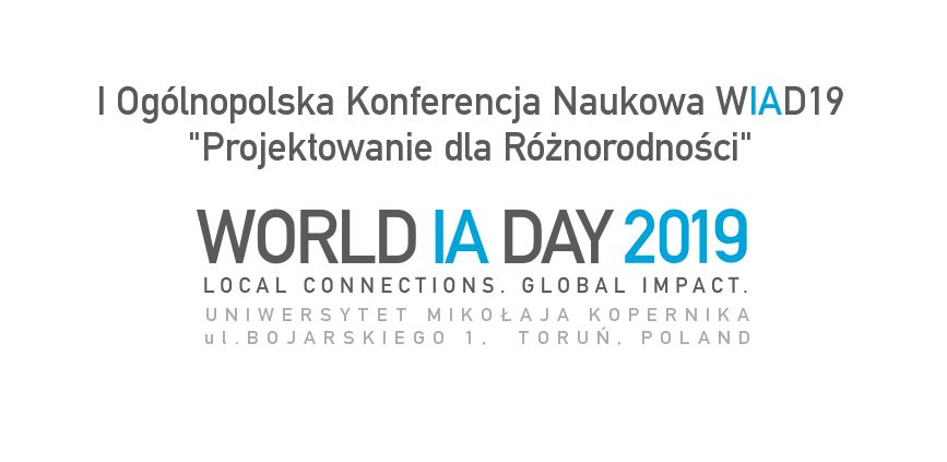 Logo Ogólnopolskiej Konferencji Naukowej WIAD19