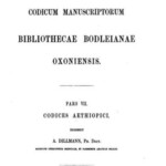 strona tytułowa katalogu rękopisów etiopskich