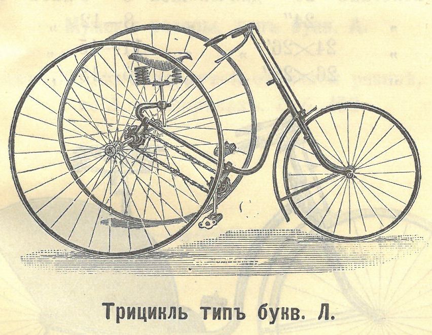 tricykl, trójkołowy rower