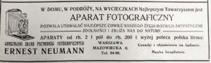 Reklama aparatu fotograficznego