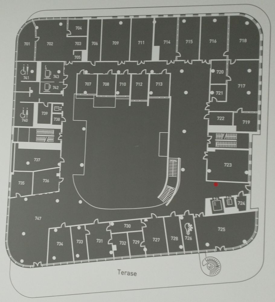 mapa kondygnacji budynku