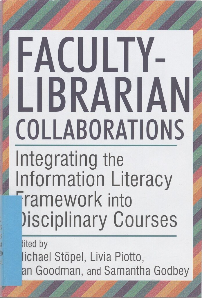 Okładka książki Faculty librarian collaborations.