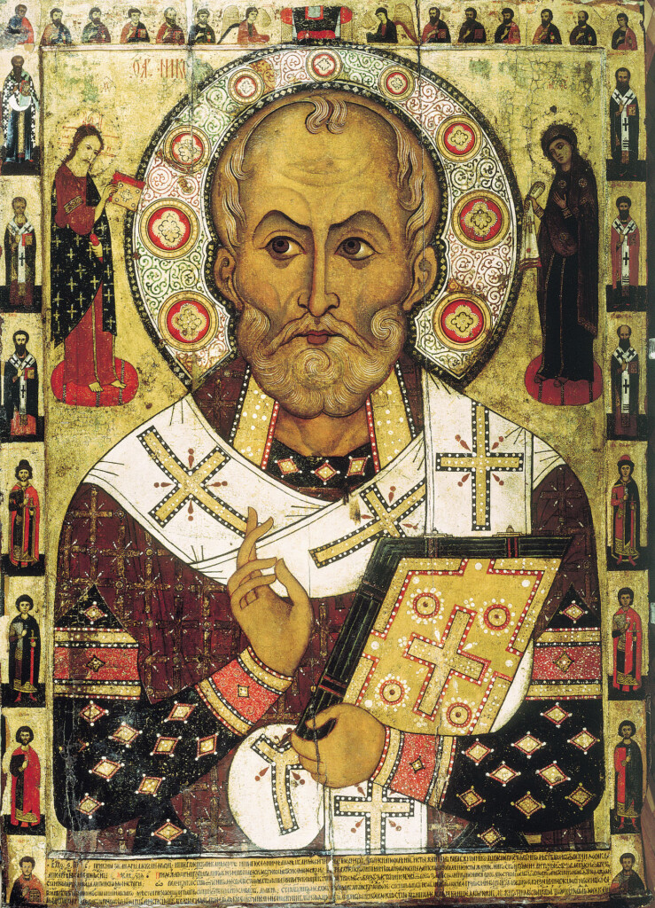 Ikona przedstawiająca św. Mikołaja z Miry.