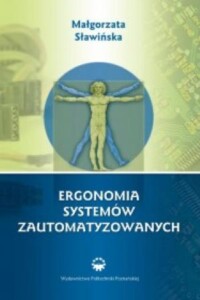 Okładka książki z kołem wewnątrz którego jest narysowana postać ludzka z rozłożonymi rękoma.