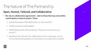 The Nature of The Partnership