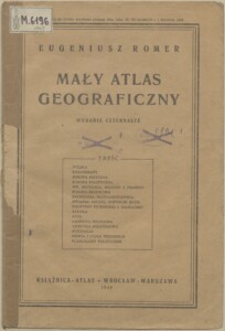 Strona tytułowa atalsu geograficznego.
